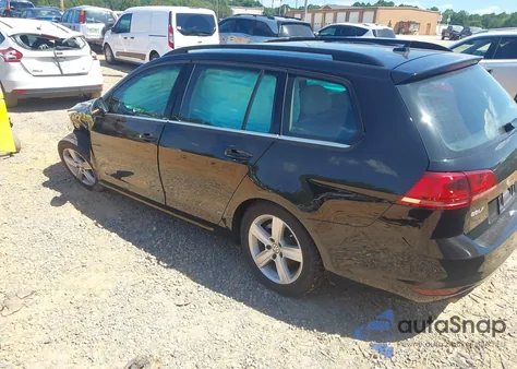 2015 Volkswagen Golf Sportwagen Tdi S 4-Door z USA, uszkodzony, nr VIN 3VWCA7AU8FM505548